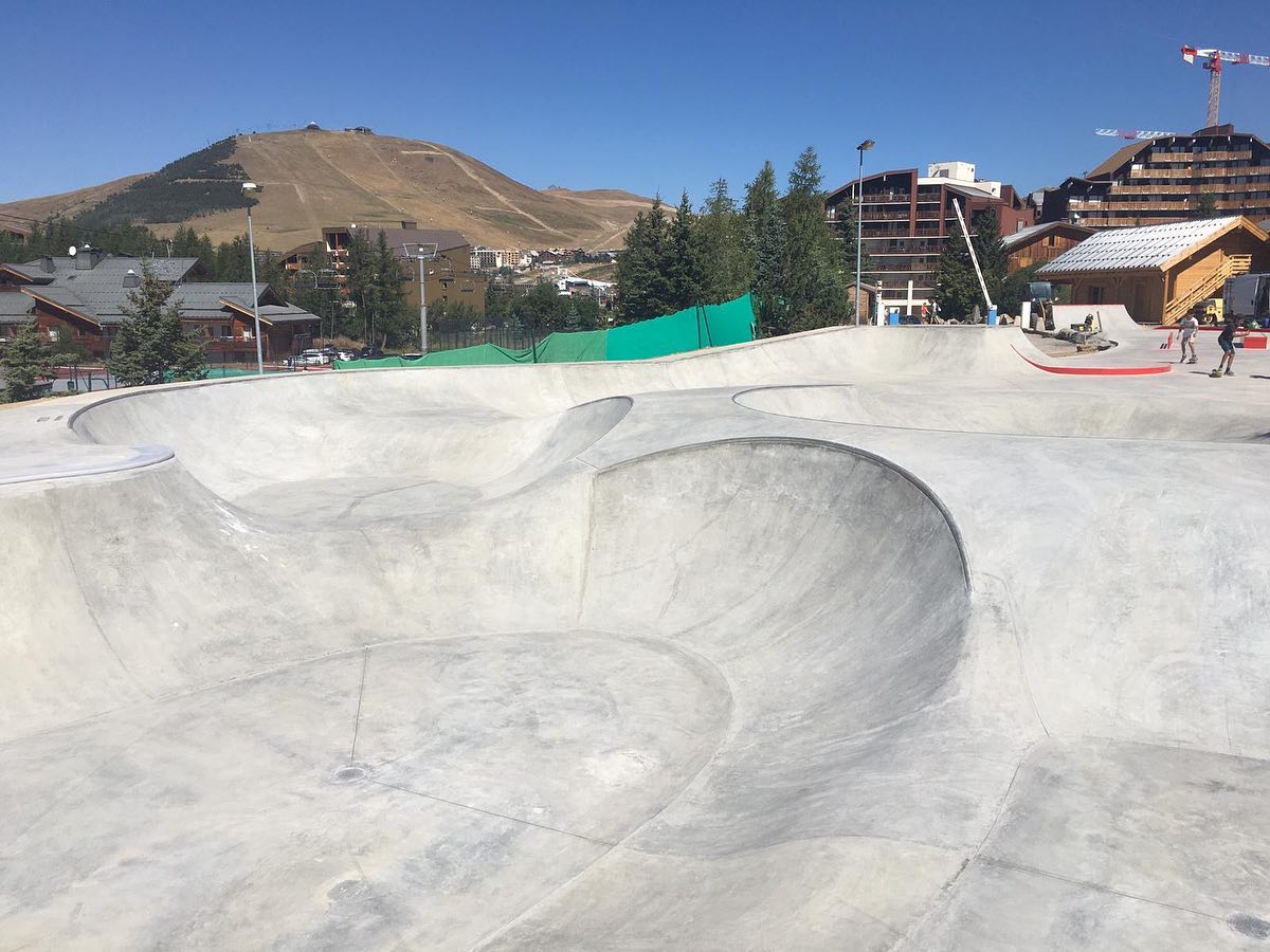 Alpe d'Huez skatepark